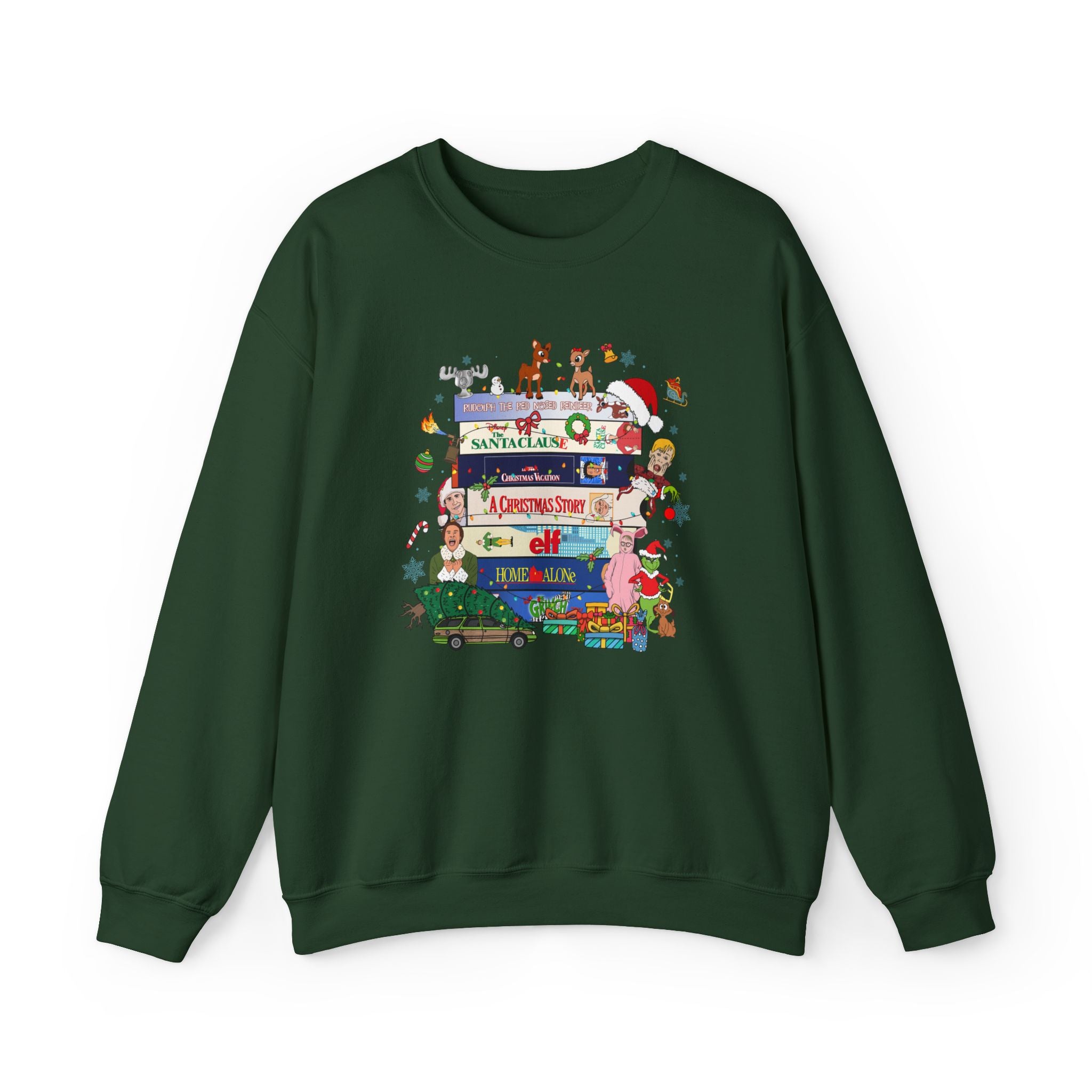Christmas VHS Holiday Sweatshirt